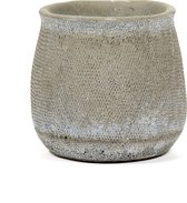 Serax Bloempot Jar Grijs D 11 cm H 12 cm Voordeelaanbod per 2 stuks