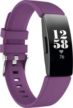 iMoshion Siliconen Smartwatch Bandje voor de Fitbit Inspire - Paars