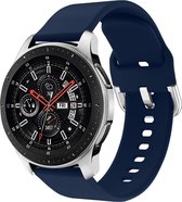 Samsung Galaxy Watch bandje 46mm - iMoshion Siliconen Smartwatch bandje - Blauw
