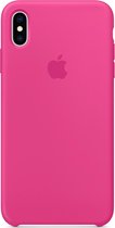 Apple Hoesje Siliconen Geschikt voor iPhone Xs Max - Apple Silicone Backcover smartphone - roze