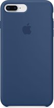 Apple Silicone Backcover iPhone 8 Plus / 7 Plus hoesje - Blue Cobalt