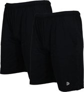 2-Pack Donnay Ess. joggingshort Roy - Sportshort - maat L - Black (020)