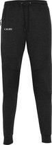 LXURY Joggingsbroek Zwart Melange Heren Maat S - Sportbroek - Sportkleding - Trainingsbroek - Fitness Broek