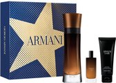 Giorgio Armani Code Profumo Eau De Parfum 110ml Vaporizador + Gel De Bau00d1o 75ml + Miniatura 1u.