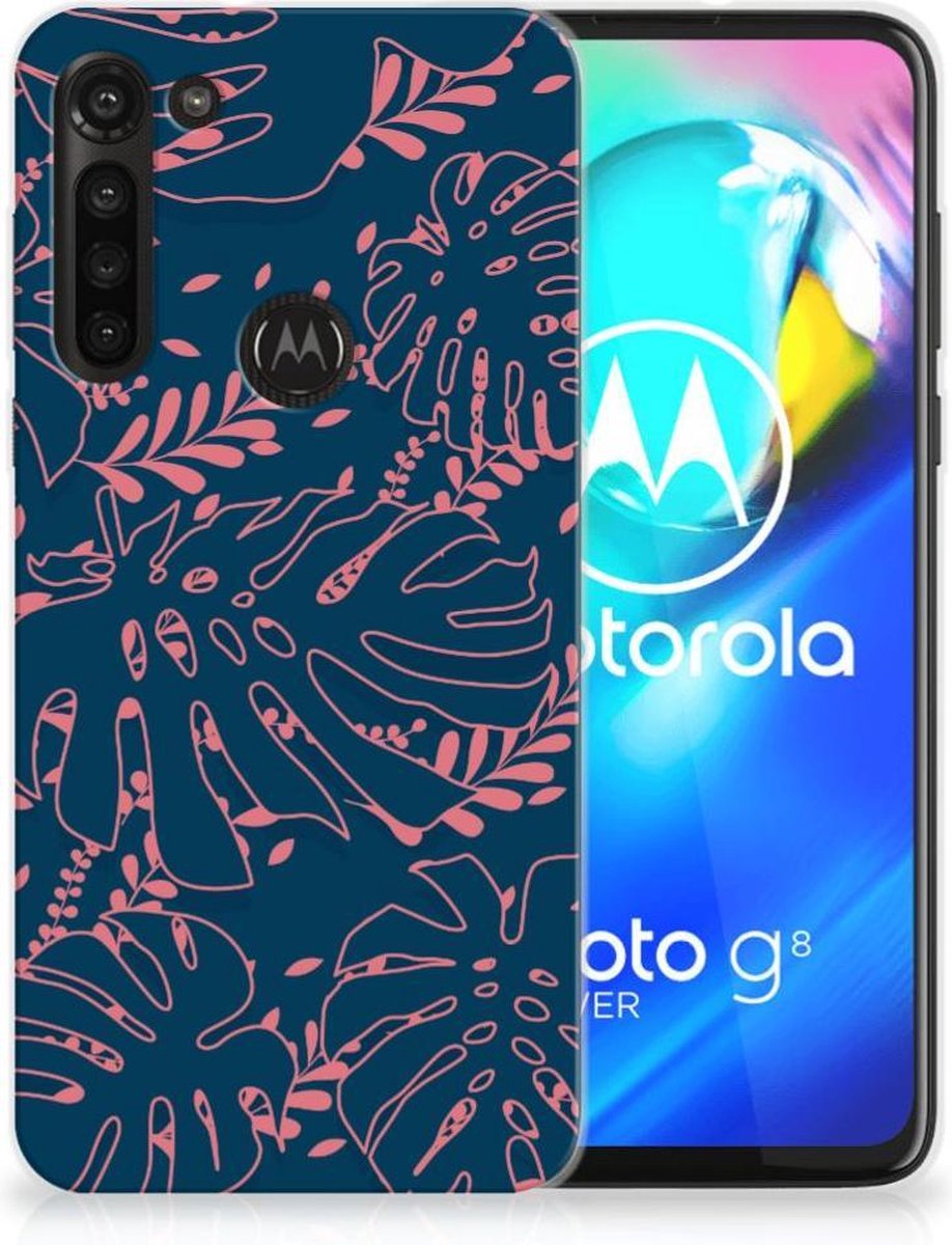 Motorola Moto G8 Power TPU Case Palm Leaves