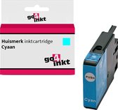 Go4inkt compatible met HP 933XL c inkt cartridge cyaan