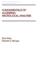 Chapman & Hall/CRC Pure and Applied Mathematics- Fundamentals of Algebraic Microlocal Analysis