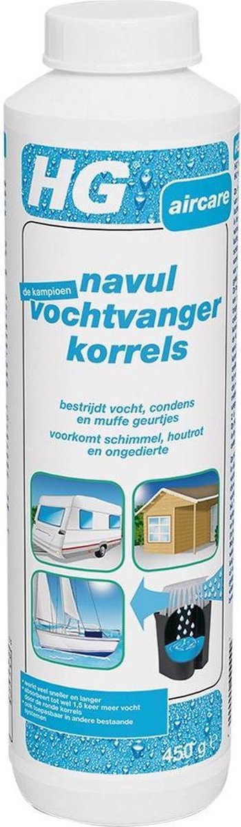 ** HG navul vochtvangerkorrels - 450gr - Lavendelgeur