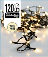 Kerstverlichting - 9m - 120 LED's - Warm Wit