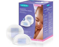 Product: Lansinoh Borstcompressen - Wegwerp - 60 stuks, van het merk Lansinoh
