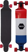 SWASS Longboard Red/White/Blue