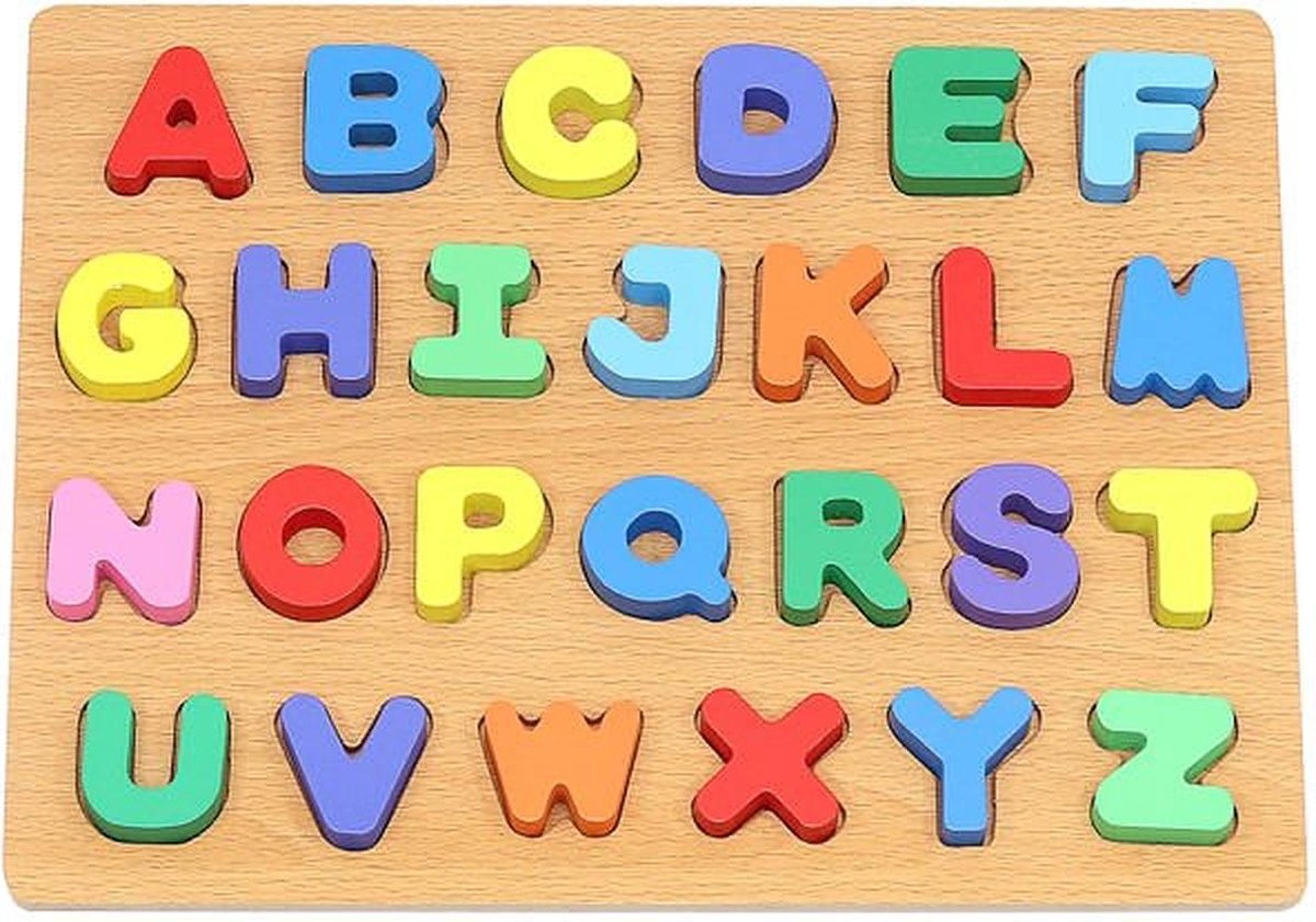 Jouets éducatifs pour Enfants Excellent Cadeau pour Les Enfants léducation Seasaleshop 100 Pcs Alphabet en Bois 
