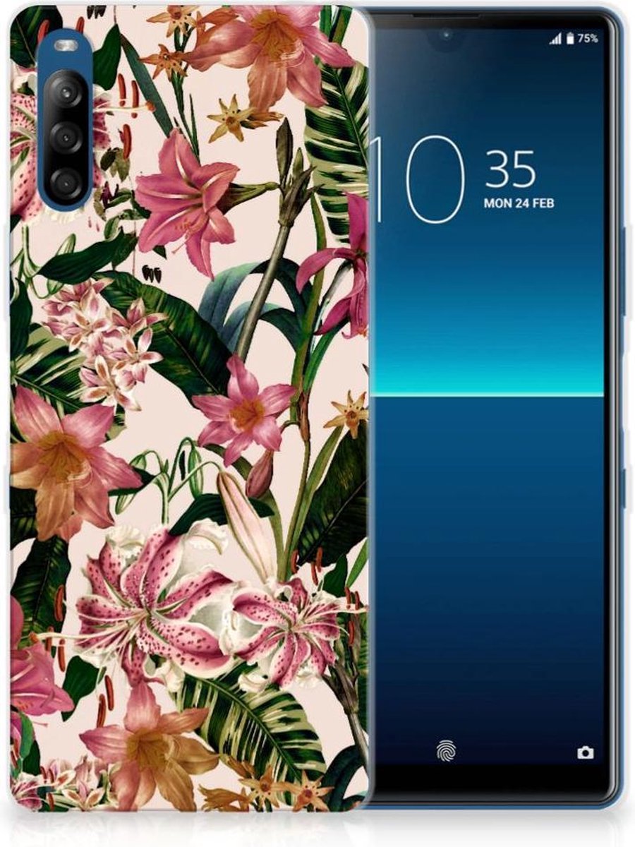 Sony Xperia L4 TPU Case Flowers