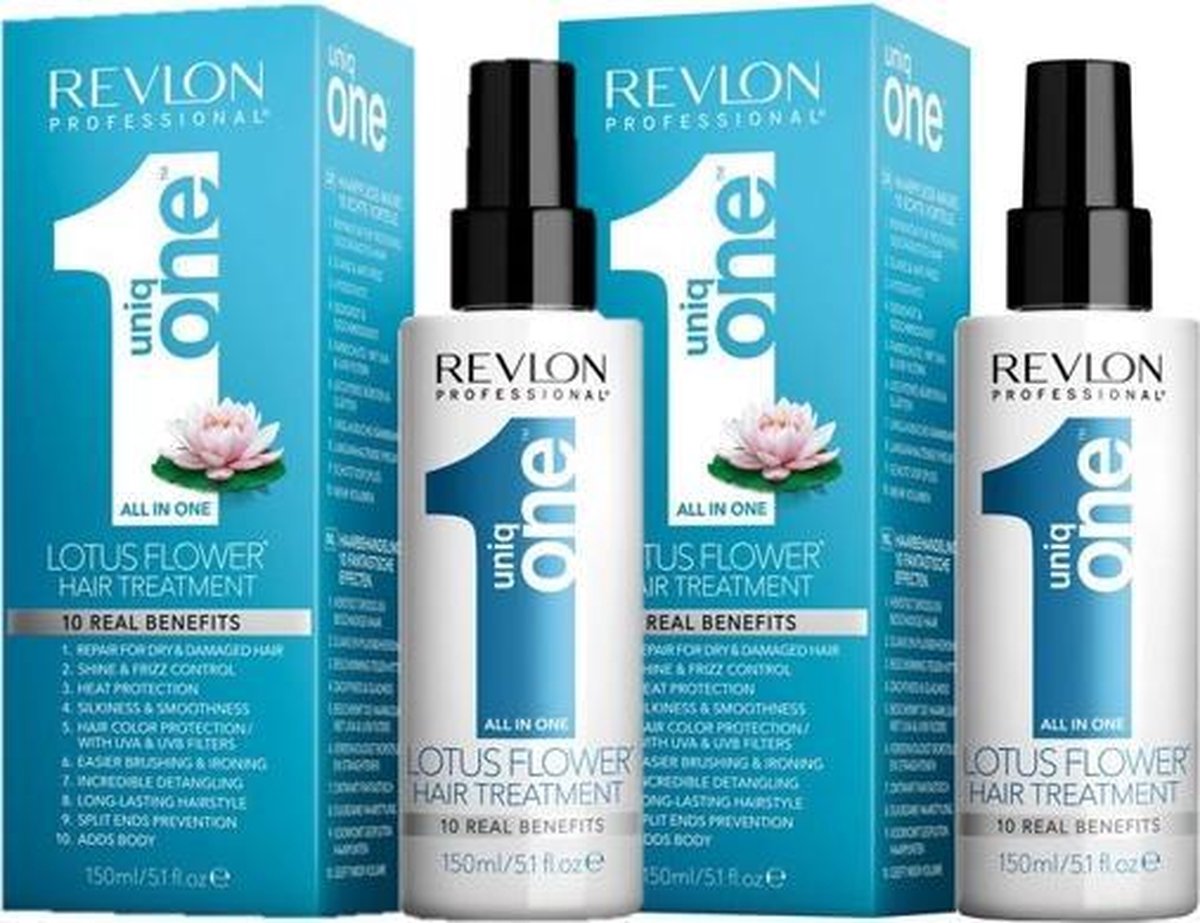 Uniq One Lotus Flower Hair Treatment Duopack