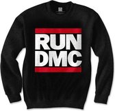 Run DMC Sweater/trui -XXL- DMC Logo Zwart