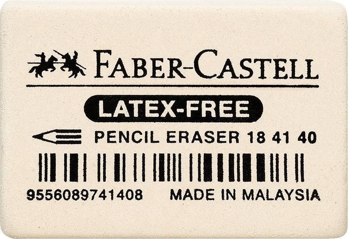 Faber-Castell gum - 7041-40 - natuurrubber - FC-184140 - Faber-Castell