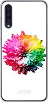 Samsung Galaxy A50s Hoesje Transparant TPU Case - Rainbow Pompon #ffffff