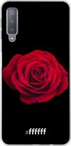Samsung Galaxy A7 (2018) Hoesje Transparant TPU Case - Radiant Rose #ffffff