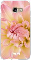 Samsung Galaxy A3 (2017) Hoesje Transparant TPU Case - Pink Petals #ffffff