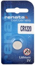 Lithium batterij Renata CR1220 (blister) 1 stuk