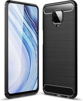 Xiaomi Redmi Note 9 Pro Hoesje  - Zwart - TPU Case Xiaomi Redmi Note 9 Pro