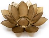 Lotus Sfeerlicht Smoked Goudrand