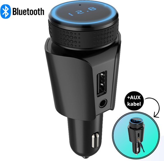 Bluetooth Receiver FM Transmitter Autoradio Adapter Auto Accessories -  Draadloze... | bol.com