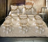 Inspirations - Dreams - Dekbedovertrek - Taupe - 1 Persoons - 140 x 200/220 cm