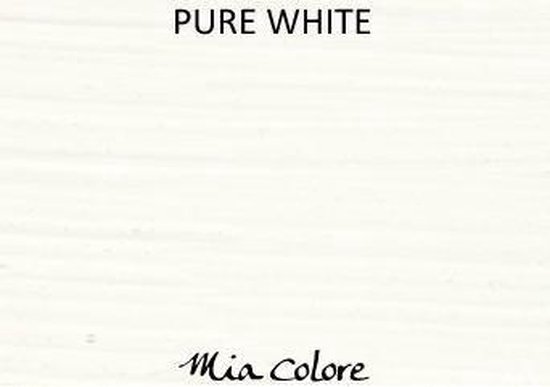 Pure white krijtverf Mia colore 1 liter