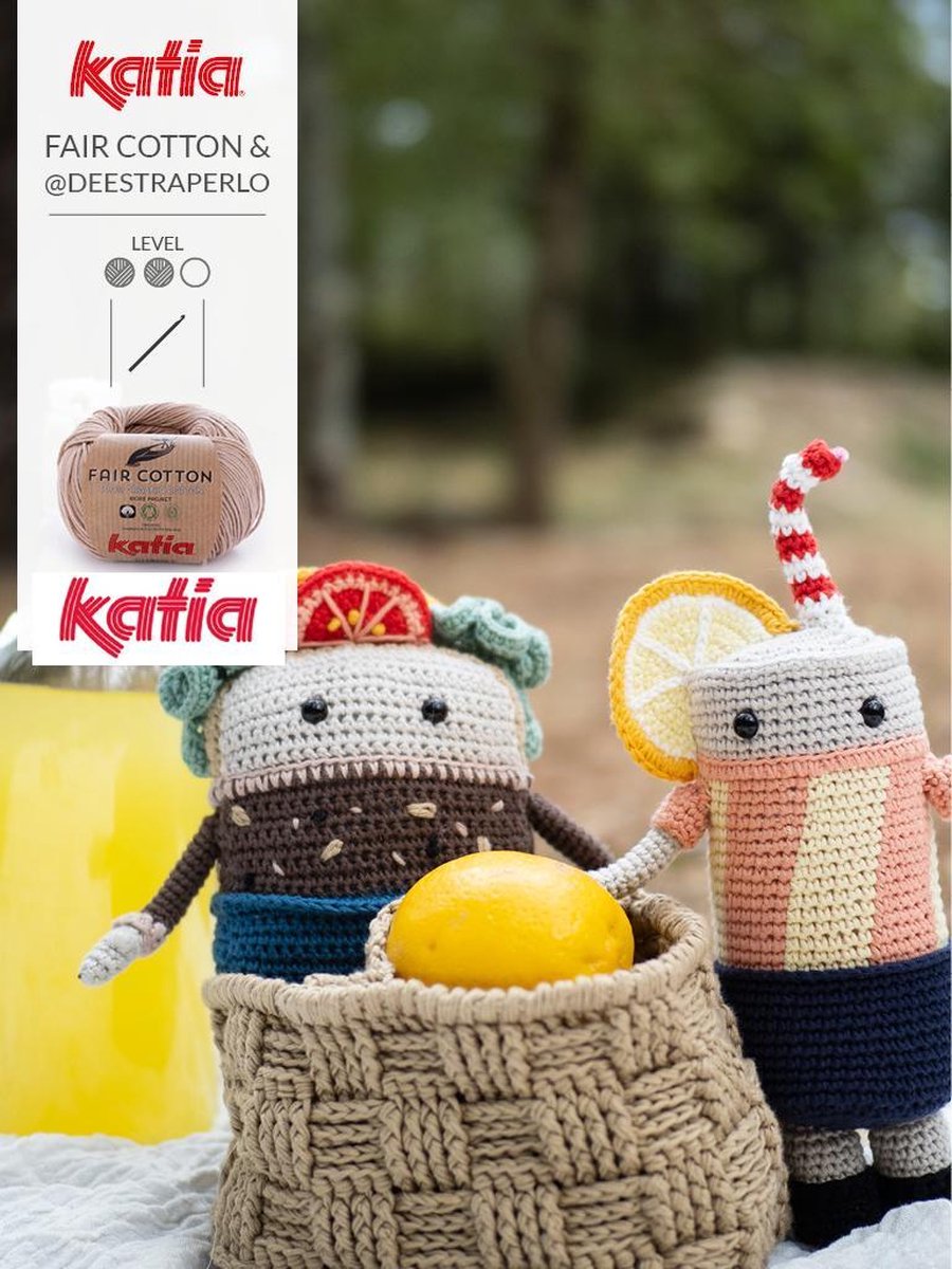 Les meilleurs fils Katia pour crocheter des amigurumis : coton