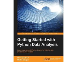Omslag van Getting Started with Python Data Analysis