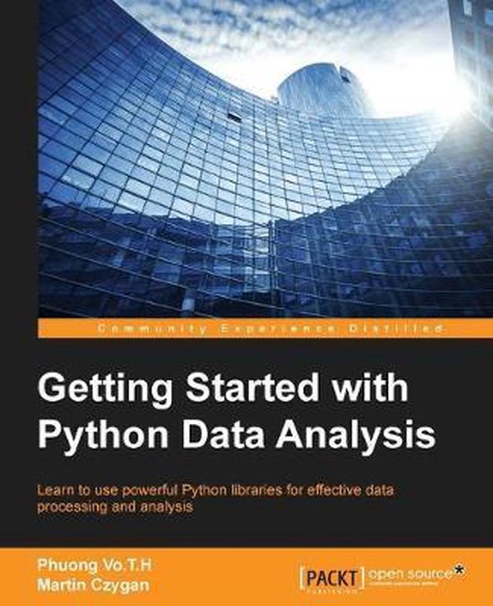 Getting Started with Python Data Analysis | 9781785285110 | Martin ...
