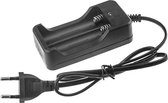 Oplader voor 2 batterijen 18650 LTC LL98 /2 - 4,2V DC 1000MA