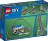 foto van LEGO City Rechte en Gebogen Rails - 60205 - Lego - Kindercadeau - Speelgoed