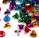 25 Gekleurde Jingle Bell klokjes- Decoraties- Kerst