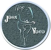 John Lennon - John & Yoko Pin - Grijs