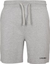 LXURY Korte Broek Grijs Maat L - Joggingsbroek - Korte Broek - Trainingsbroek - Sportkleding - Sportbroek - Heren