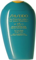 Shiseido Sun Protection Lotion N SPF 15 Zonnebrand - 150 ml