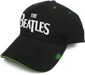 The Beatles Baseball pet Drop T Logo Zwart