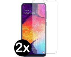 Screenprotector - 2 Stuks - Geschikt voor Samsung Galaxy A40 - Extra Sterk - Beschermglas - Gehard Glas - Tempered Glass - Screen Protector