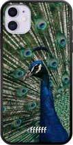 iPhone 11 Hoesje TPU Case - Peacock #ffffff