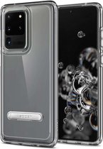 Hoesje Samsung S20 Ultra - Spigen Ultra Hybrid Case S - Transparant/Doorzichtig