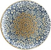 Bonna Platte Bord - Alhambra - Porselein - 27 cm - set van 6