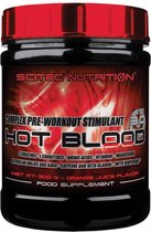 Scitec Nutrition - Hot Blood 3.0 - complex pre workout stimulant - 300 g - 15 porties - Orange-Maracuja