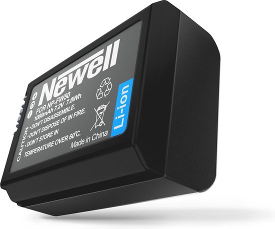 Newell NP-FW50 accu batterij voor Sony Alpha a6500 a6300 a7 7R a7R a7R II  a7II NEX-3 NEX-5 | bol.com