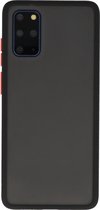 Hardcase Backcover - Hoesje Geschikt voor Samsung Galaxy S20 Plus Zwart