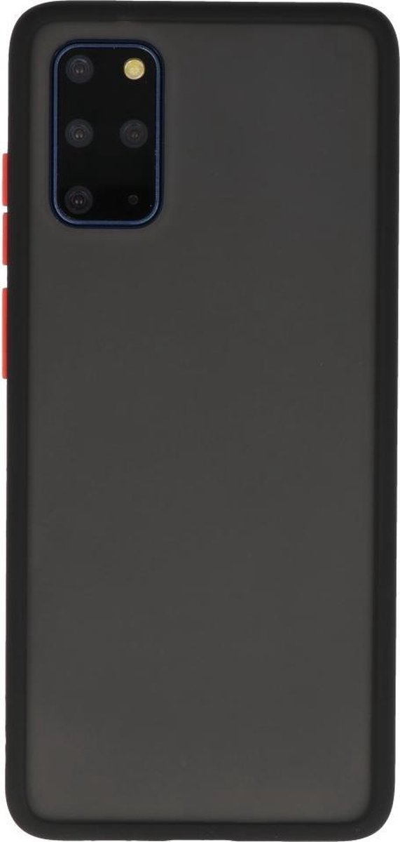 Hardcase Backcover - Hoesje Geschikt voor Samsung Galaxy S20 Plus Zwart