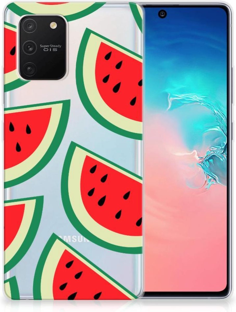 Samsung Galaxy S10 Lite Siliconen Case Watermelons