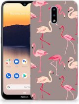 Cover Case Nokia 2.3 Smartphone hoesje Flamingo