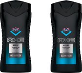 AXE Body Wash Marine Ocean Fresh - Frisse Mannelijke Maritieme Geur - 250ml x 2